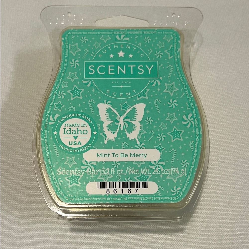 Scentsy Mint To Be Merry Fragrance Bar